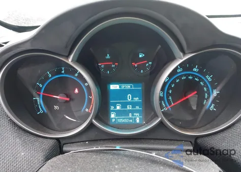 2014 Chevrolet Cruze 1Lt Auto из США, поврежденный, VIN 1G1PC5SB0E7482171